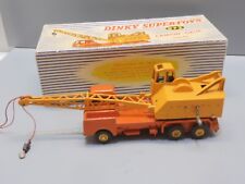 -DINKY SUPERTOYS MECCANO CAMION GRUE COLES 972 20 TONNES  avec sa boite    D