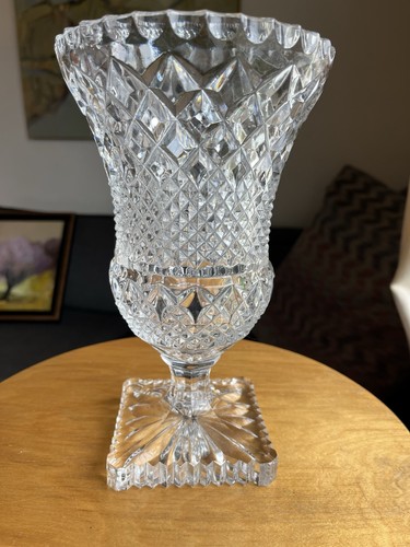 Ancien vase médicis verre - vase,
