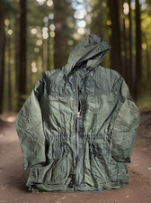 Vtg Barbour A1 Durham Wax