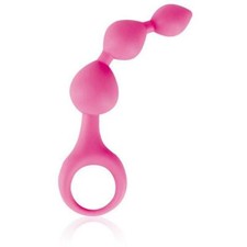 GLAMY Boules anales silicone Rose GODE - SEX TOYS