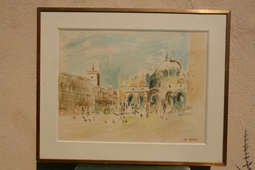 Tableau peinture aquarelle - tableau,