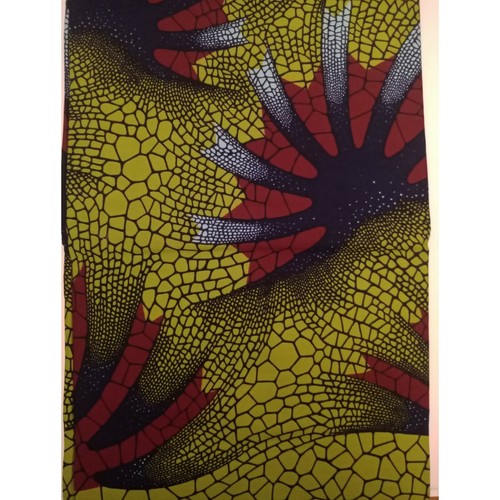 Tissu coton africain - , imprimé