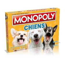 Monopoly Chiens - Jeu de société - WINNING MOVES - Monopoly mettant en vedette l