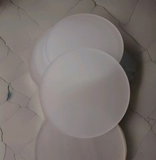 Rond plexiglas opaque 10cm - opaque,