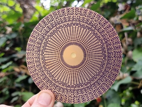 Disque cymatique 528 - cymatique,