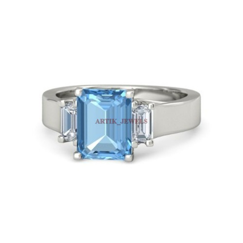 Naturel bleu gemme topaze - naturel,