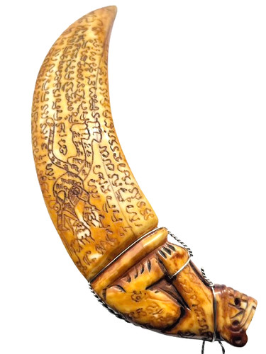 Hand carved takrut thai - hand,
