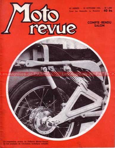 Moto revue 1260 - moteur, jawa