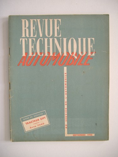 Revue technique rta tracteur - technique,