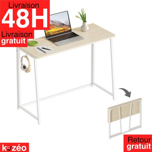 Bureau pliant compact