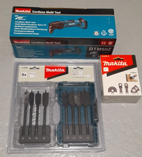 MAKITA - Lot  Outil Multifonctions DTM50Z + Accessoires B67511 + Forêts - NEUF