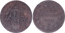Etat Pontifical Mezzo Baiocco