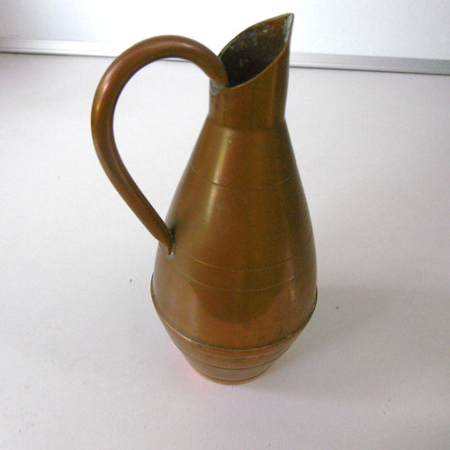 Ancien pichet cuivre - ancien,