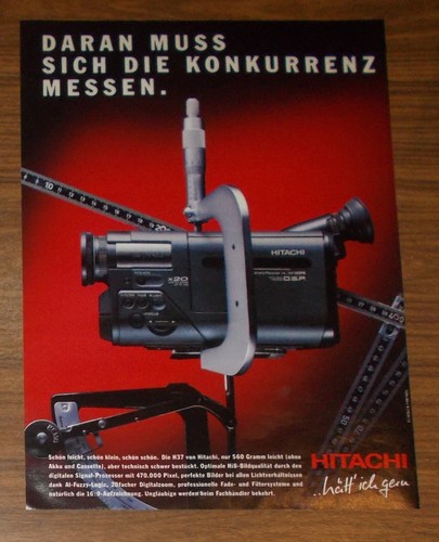 Rare advertising hitachi h37 - rare,