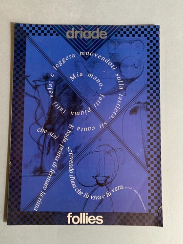 Driade follies catalogue - catalogue, 1993