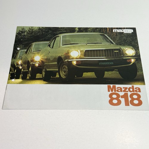 Mazda 818 12p - mazda, brochure