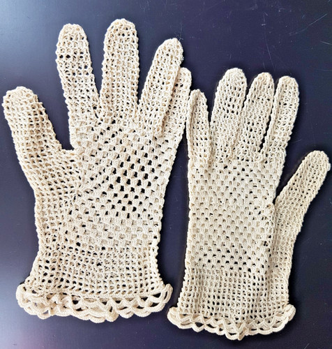 Ancienne paire gants - ancienne, de