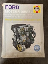 RTA HAYNES FORD MOTEUR DIESEL Fiesta Escort Orion Mondeo 1.6 et 1.8 Turbo E21