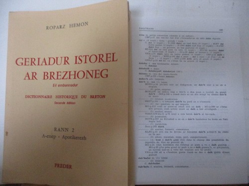 Geriadur istorel brezhoneg - geriadur,