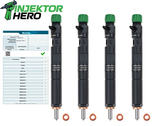 Ejbr03101d delphi injecteur - 4x,