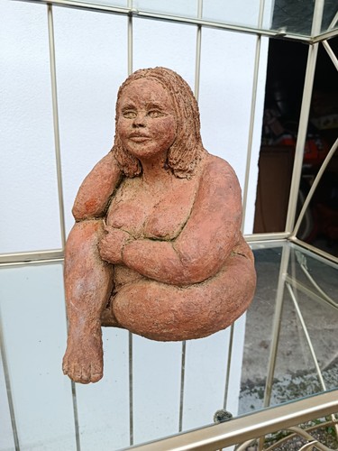 Femme nue terre cuite - femme, en