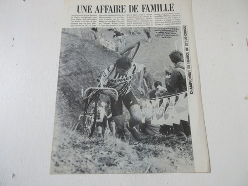 Cyclisme decoupe revue 315 - cyclisme,
