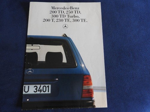 Catalogue mercedes benz break - catalogue, mercedes-benz