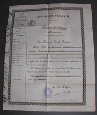 Permis de Chasse. Pour Charles