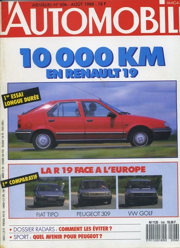 Automobile magazine 506 - magazine, n°506