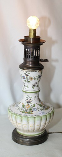Lampe moustiers électrifiée - moustiers,