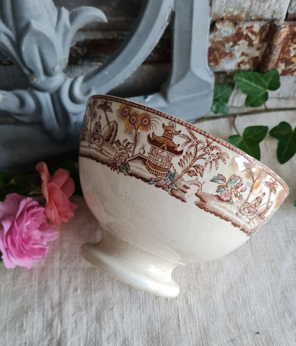 Ancien bol grand mere decor - mere,