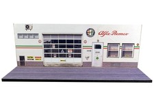 Diorama Alfa Romeo - 1/43ème