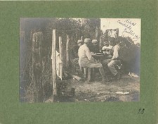 Photographie Ancienne Guerre Salle à manger Courtisols (11297)