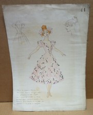 COSTUME DE THEATRE dessin