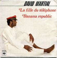 Vinyle - 45 tours - 7 " - DAVID MARTIAL - La fille du téléphone