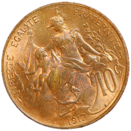 18936 10 centimes 1917 - #18936,
