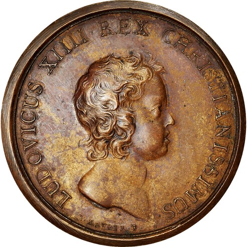 France médaille louis xiv - france,,