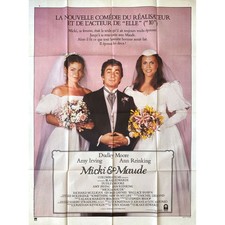 MICKI AND MAUDE Movie Poster  - 47x63 in. - 1984 - Blake Edwards, Dudley Moore