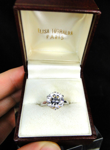 Sublime bague blanc - bague,