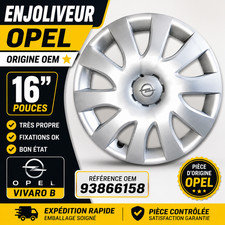 Enjoliveur Opel 16 pouces