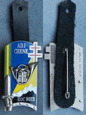 CHENE, ADJUDANT, 163° PROMOTION ENSOA, CHASSEUR, ROC NOIR, MATRICULÉ - BALME