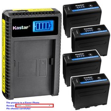 Kastar Battery LCD Charger for