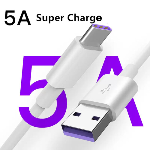 Câble usb blanc type 5a - blanc, c