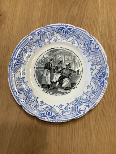 Assiette animée sarreguemines - animée,