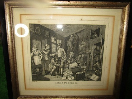 Antiq engraving print - antiq,