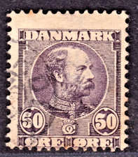 TIMBRE 1904 DANEMARK N° 46-OBL. B-COTE: 70 EUROS-VOIR SCAN R/V-