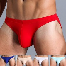 Sexy Homme Taille Basse Slip Natation Bikini Maillot de Bain Vêtements Plage