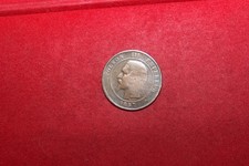 monnaie rare de 10 centimes napoleon de 1857MA en bronze