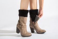 Fausse Fourrure Hiver Leggings