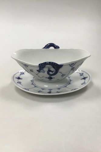 Bateau sauce cannelé bleu - à,
